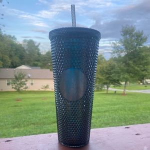 Starbucks Gray iridescent studded tumbler